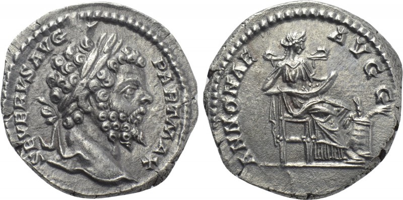 SEPTIMIUS SEVERUS (193-211). Denarius. Rome. 

Obv: SEVERVS AVG PART MAX. 
La...