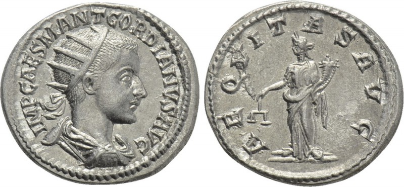 GORDIAN III (238-244). Antoninianus. Antioch. 

Obv: IMP CAES M ANT GORDIANVS ...