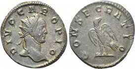 DIVUS CARUS (Died 283). Antoninianus. Lugdunum. Struck under Carinus.