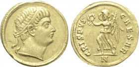 CRISPUS (Caesar, 317-326). GOLD Solidus. Nicomedia.