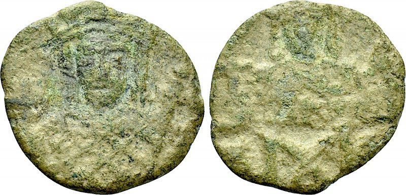 CONSTANTINE VI and IRENE (780-797). Follis. Constantinople. 

Obv: Crowned bus...