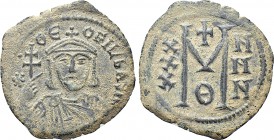 THEOPHILUS (829-842). Follis. Constantinople.