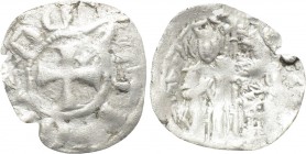 TIME OF JOHN V PALAEOLOGUS (1341-1391). BI Tornese. Constantinople. "Politikon" coinage.