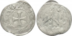 JOHN V PALAEOLOGUS (1341-1391). BI Tornese. Constantinople. "Politikon" coinage.