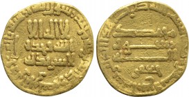 ISLAMIC. 'Abbasid Caliphate. Time of al-Rashid (AH 170-193 / 786-809 AD). GOLD Dinar. Dated AH 184 (800 AD).