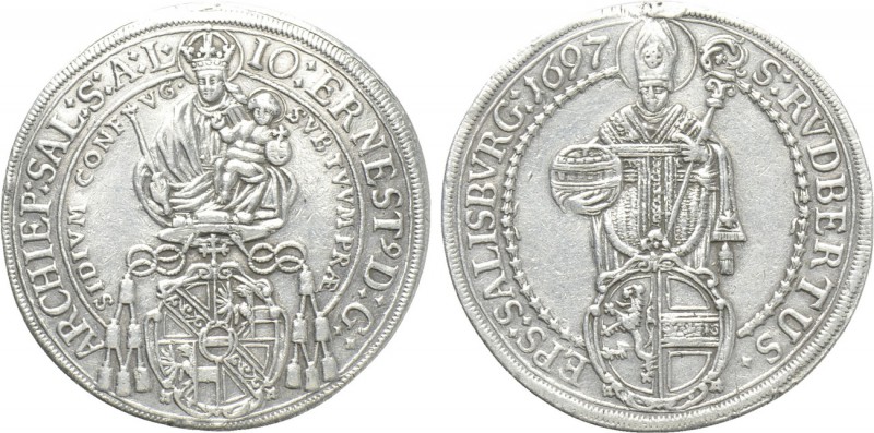 AUSTRIA. Salzburg. Johann Ernst von Thun und Hohenstein (Archbishop, 1687-1709)....