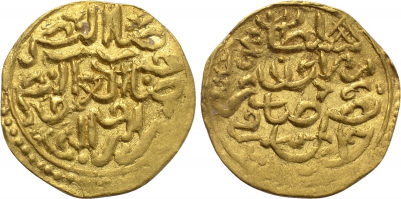 OTTOMAN EMPIRE. Mehmed III (AH 1003-1012 / 1595-1603 AD). GOLD Sultani. Jeza'ir....