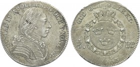 SWEDEN. Gustav IV Adolf (1792-1809). 1/6 Riksdaler (1803-OL). Stockholm.