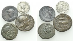 4 Roman Imperial and Provincial Coins.