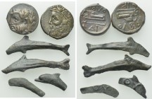 6 Coins of Olbia.