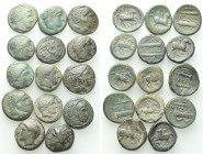 14 Bronze Coins of the Macedonian Kings.
