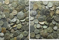 Circa 160 Greek Coins.
