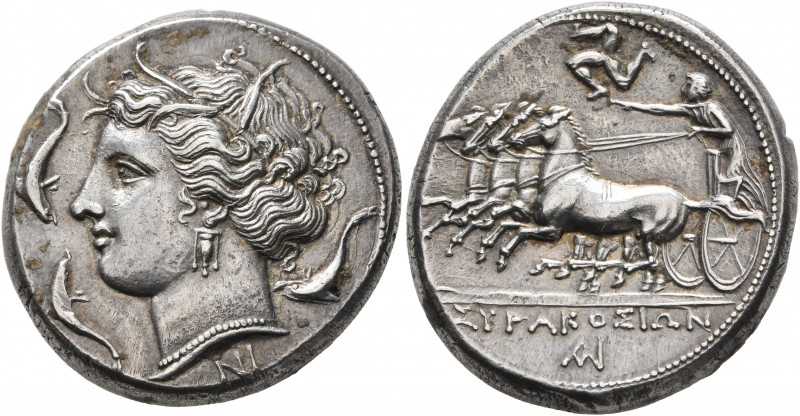 SICILY. Syracuse. Agathokles, 317-289 BC. Tetradrachm (Silver, 27 mm, 17.31 g, 1...
