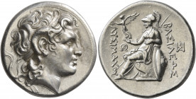 KINGS OF THRACE. Lysimachos, 305-281 BC. Tetradrachm (Silver, 28 mm, 17.06 g, 11 h), Lysimacheia, circa 297/6-282/1. Diademed head of Alexander the Gr...