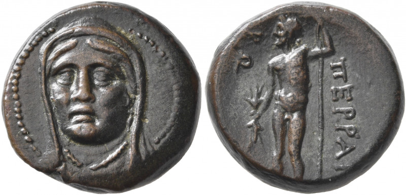 THESSALY. Perrhaiboi. 4th-3rd centuries BC. Tetrachalkon (Bronze, 19 mm, 8.20 g,...