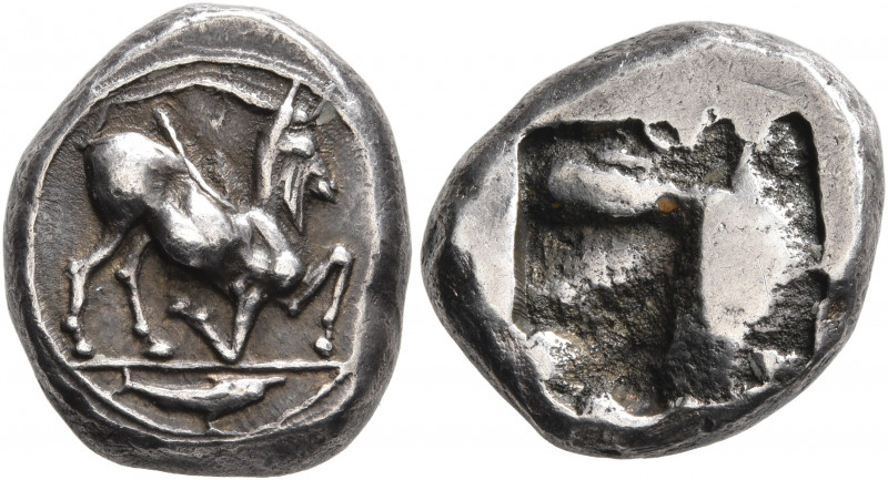 CYCLADES, Paros. Circa 520/15-500 BC. Drachm (Silver, 16 mm, 6.00 g), Aeginetic ...