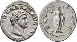 Otho, 69. Denarius (Silver, 20 mm, 3.59 g, 6 h), Rome. IMP M OTHO CAESAR AVG TR P Bare head of Otho to right. Rev. SECVRITAS P R Securitas standing fr...