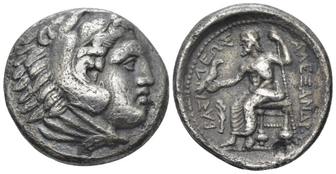 Kingdom of Macedon, Alexander III, 336 – 323 and posthmous issues Amphipolis Tet...