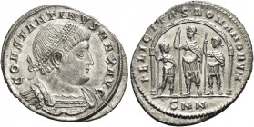 Constantine I augustus, 307 – 337 
Miliarense, Nicomedia circa 324-325, AR 3.95 g. CONSTANTINVS MAX AVG Diademed and cuirassed bust r. Rev. FELICITAS...