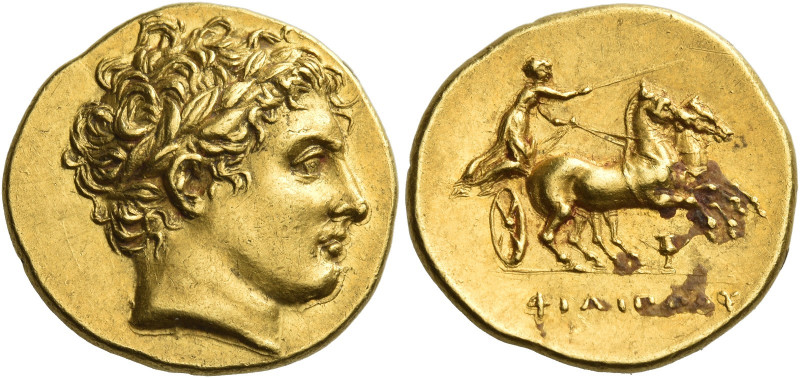 Philip II, 359 – 336 and posthumous issues 
Stater, Amphipolis circa 323-315, A...