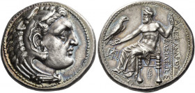 Cyprus, Paphos
Nicocles, circa 325 – 310/9. Tetradrachm in name and types of Alexander III circa 325-317, AR 17.04 g. Head of Heracles r., wearing li...