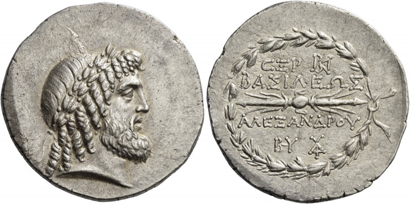 Alexander I Balas, 152 – 145 
Tetradrachm, Seleucia Pieria 147-146 (year 166), ...