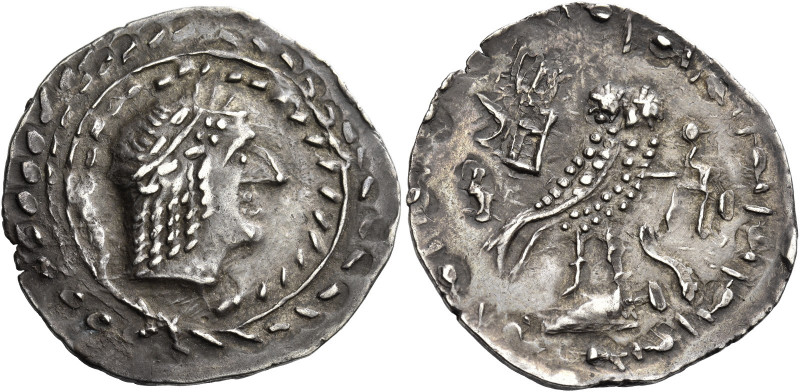 Arabia. Sabaea 
Siglos, imitating Athens 'New Style' coinage I century BC - I c...