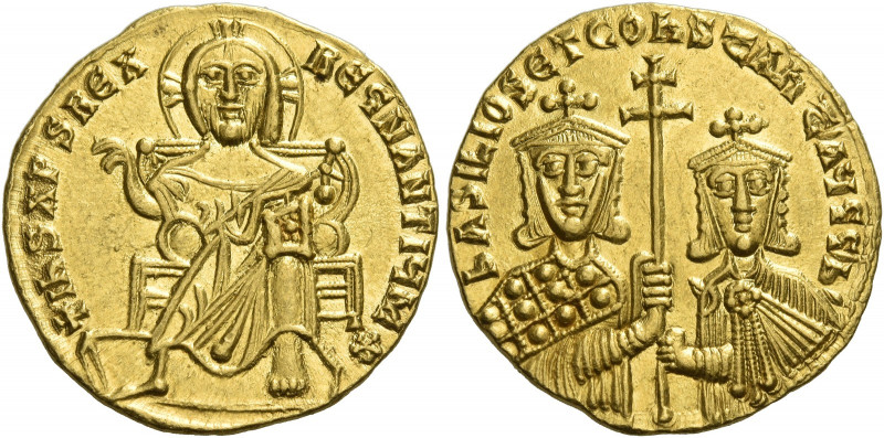 Basil the Macedonian, 27 September 867 – 29 August 886, with colleagues from 870...