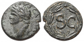 Seleukis und Pierien. Antiochia am Orontes. Nero (54 - 68 n. Chr.).

 Bronze.
Vs: [IM NERO CL]AVS CAESAR. Kopf des Nero mit Lorbeerkranz links.
Rs...