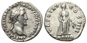 Antoninus Pius (138 - 161 n. Chr.).

 Denar (Silber). 151 - 152 n. Chr. Rom.
Vs: IMP CAES T AEL HADR ANTONINVS AVG PIVS P P. Kopf mit Lorbeerkranz ...