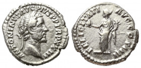 Antoninus Pius (138 - 161 n. Chr.).

 Denar (Silber). 159 - 160 n. Chr. Rom.
Vs: ANTONINVS AVG PIVS P P TR P XXIII. Kopf mit Lorbeerkranz rechts.
...