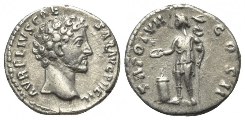 Marcus Aurelius (161 - 180 n. Chr.).

 Denar (Silber). 152 - 153 n. Chr. Rom....