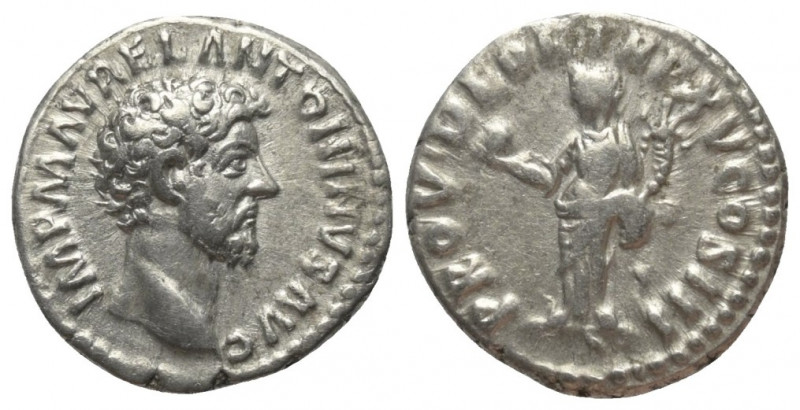 Marcus Aurelius (161 - 180 n. Chr.).

 Denar (Silber). 161 n. Chr. Rom.
Vs: I...