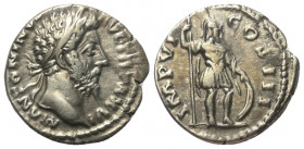 Marcus Aurelius (161 - 180 n. Chr.).

 Denar (Silber). 171 - 172 n. Chr. Rom.
Vs: M ANTONINVS AVG TR P XXVI. Kopf mit Lorbeerkranz rechts.
Rs: IMP...