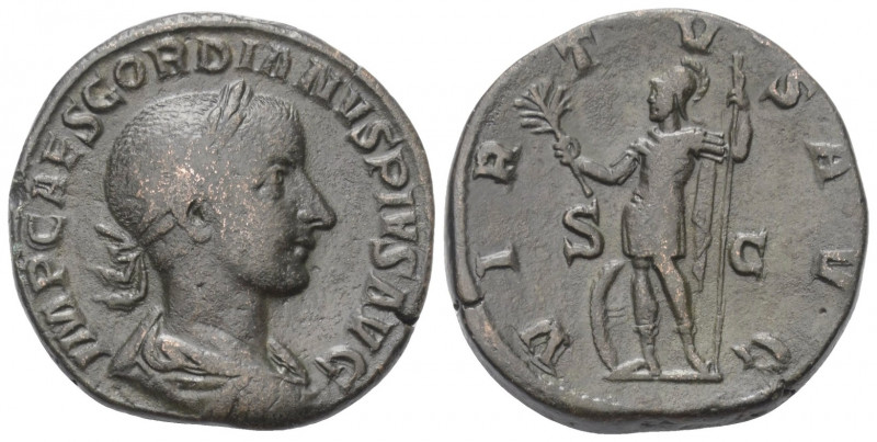 Gordianus III. (238 - 244 n. Chr.).

 Sesterz (Bronze). 240 n. Chr. Rom.
Vs: ...