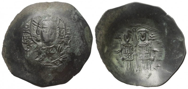 Alexius III. Angelus-Comnenus (1195 - 1203 n. Chr.).

 Aspron Trachy (Billon)....