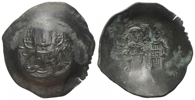 Alexius III. Angelus-Comnenus (1195 - 1203 n. Chr.).

 Aspron Trachy (Billon)....