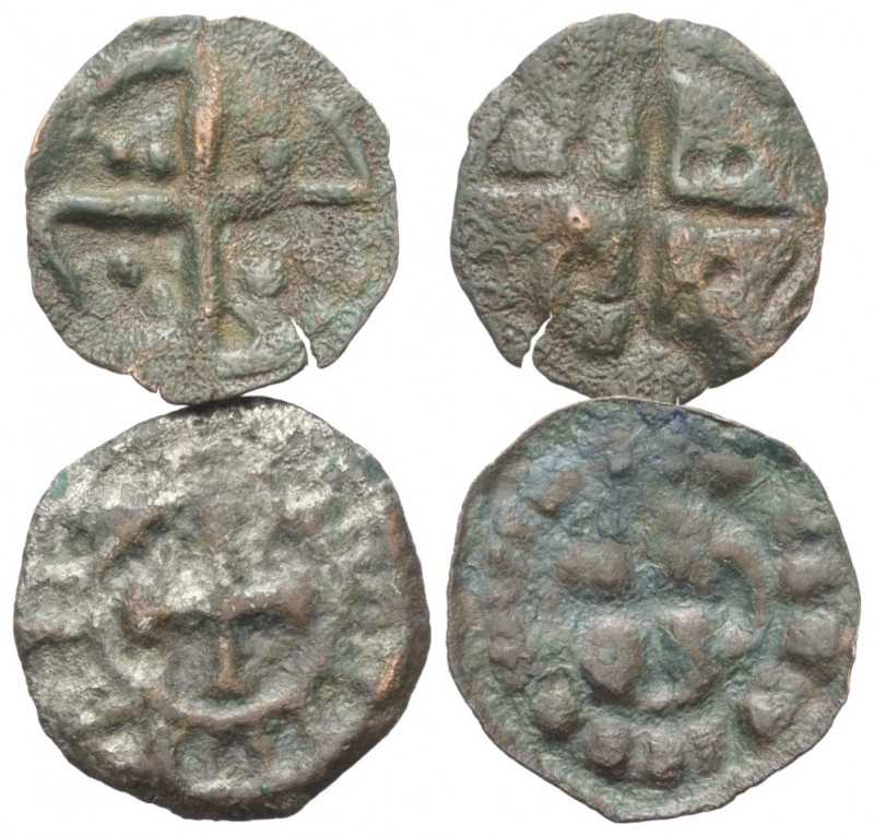 Bulgarien. Zarenreich. Anonym (14. Jhdt.).

 Kupfermünze.
Lot (2 Stück): unte...