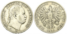 Preußen - Königreich (1701 - 1871). Wilhelm I. (1861 - 1888).

 Taler (Silber). 1866 A. Berlin.
Siegestaler auf den Sieg von 1866 über Österreich....