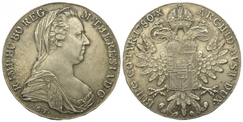 Habsburger bis 1806. Maria Theresia (1740 - 1780).

 Taler (Silber). 1780 X. N...