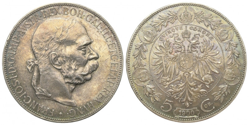 Kaisertum Österreich (1804 - 1918). Franz Joseph I. (1848 - 1916).

 5 Kronen ...