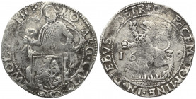 Niederlande. Vereinigte Provinzen. Overijssel.

 Löwentaler (Silber). 1639.
Vs: Ritter im Harnisch hinter Schild stehend.
Rs: Steigender Löwe nach...
