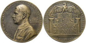 Deutschland.

 Medaille (Bronze). 1934.
Auf die Schaffung eines Einheitsstaates. Stempel von Goetz.

Vs: FÜHRER · DES · NATIONALEN · DEUTSCHEN · ...