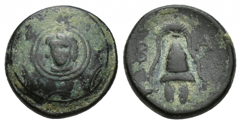 KINGS OF MACEDON. Alexander III 'the Great' (336-323 BC). Ae 4.1g 15.1mm Uncerta...