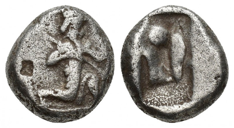 Lydia - AR Siglos (Period of Artaxerxes I-Darius III (ca. 450-330 BC), 5.4 g 16....