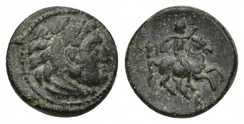Kings of Macedon. Uncertain mint in Macedon. Philip V. 221-179 BC. Bronze Æ 14mm...