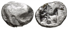 Greek Coins Ar 10.5g 18mm Obv:? Rev: incuse square