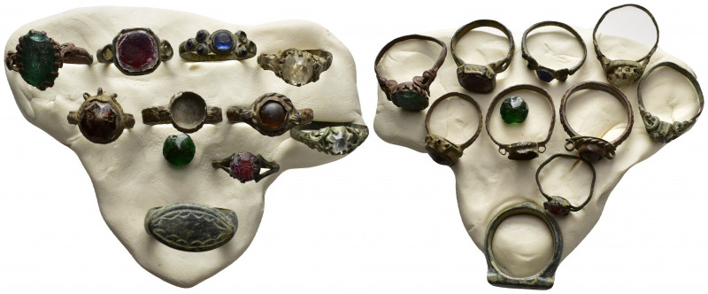Lot of ancient rings 10 pieces SOLD AS SEEN NO RETURNS.