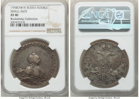 Elizabeth Rouble 1754 CПБ-ЯI XF40 NGC, St. Petersburg mint, KM-C19C.2, Bit-274. Portrait by Scott. Only minor surface marks, with a decent strike for ...