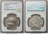 Elizabeth Rouble 1755 CПБ-IM AU Details (Cleaned) NGC, St. Petersburg mint, KM-C19c.2, Bit-275. Scott portrait. The strike is a bit soft in the centra...